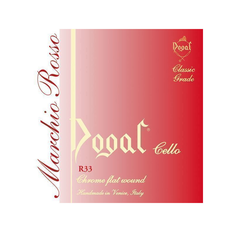 DOGAL -VC LINEA ROSSA 4/4- 3/4 IN ACCIAIO | Disalvatoremusicstore.it