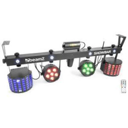 ShowBar 2xPAR 6x6in 2xDerby, Laser