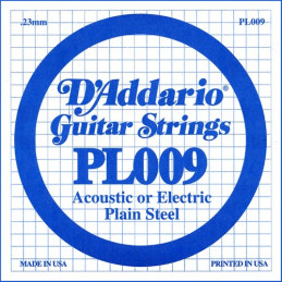 009 CORDA SINGOLA  PLAIN STEEL