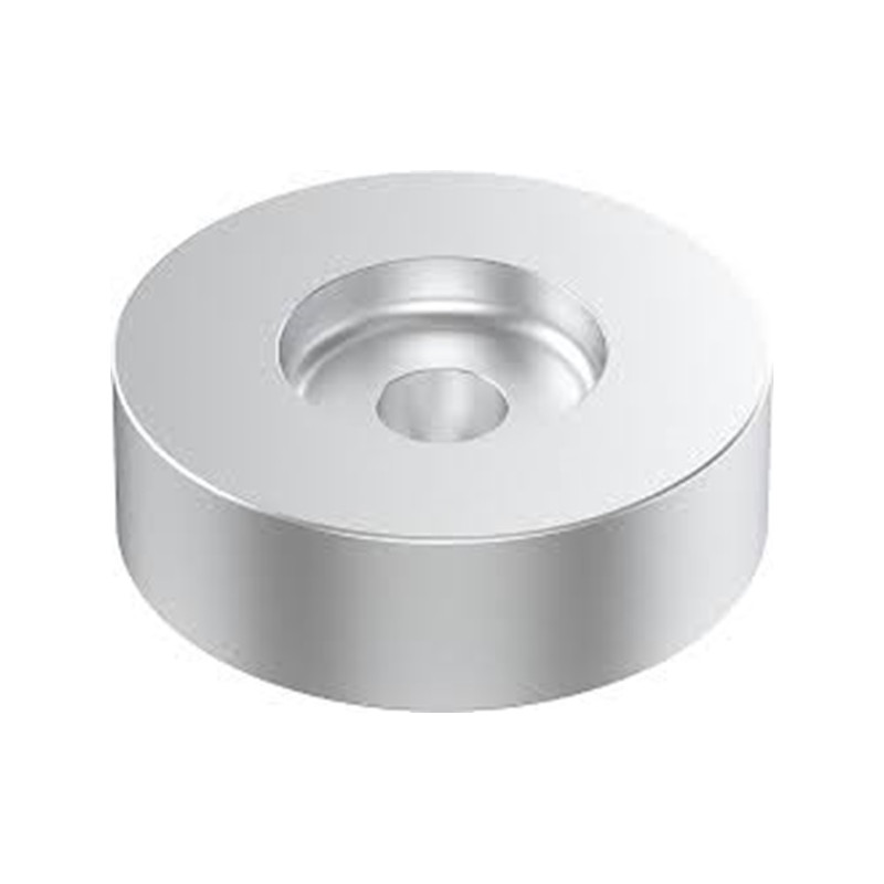 45 RPM Adapter per dischi in vinile da 7 pollici, realizzatoin alluminio di alta qualità per stabilità e durata, perfettoper tut