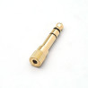 AD190M Adattatore jack stereo Gold