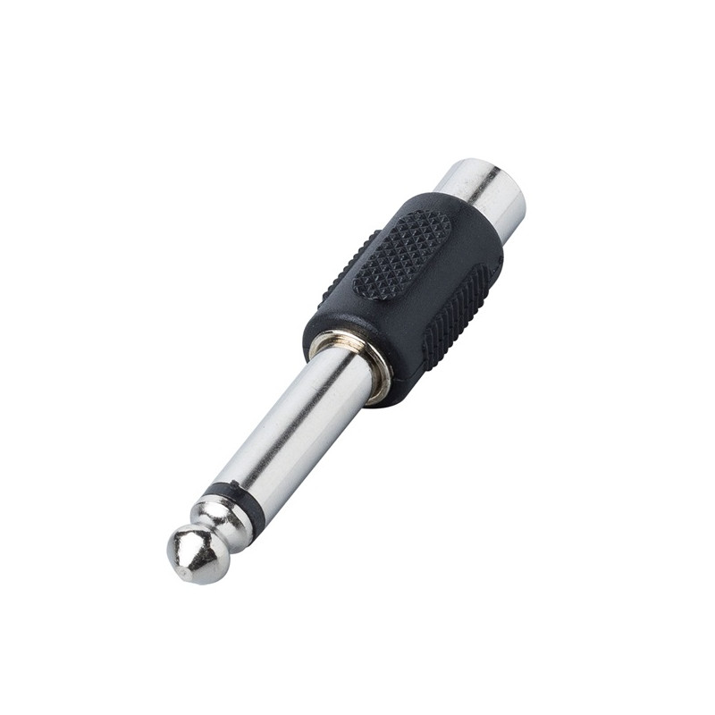 AD65 ADATaATTORE DA SPINA JACK 6,3MM MON. A PRESA RCA
