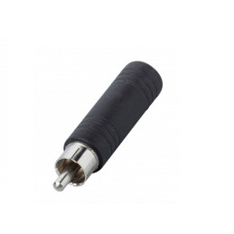 ADATTATORE SPINA 6.3MM JACK MONO M  E SPINA RCA F