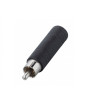 ADATTATORE SPINA 6.3MM JACK MONO M  E SPINA RCA F