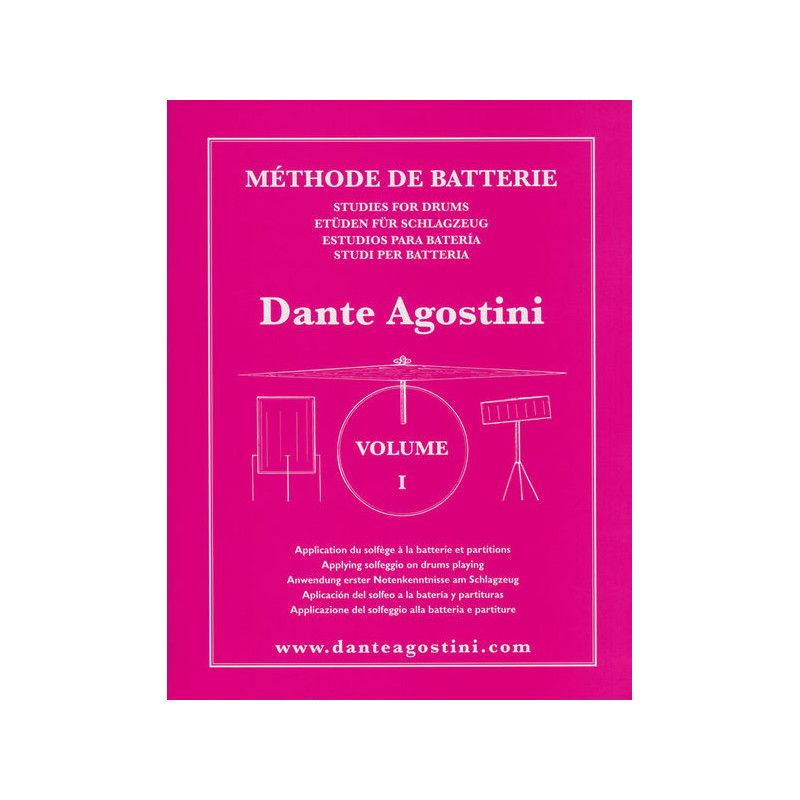Agostini Méthode de Batterie - Volume 1