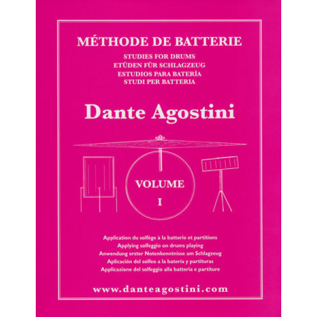 Agostini Méthode de Batterie - Volume 1
