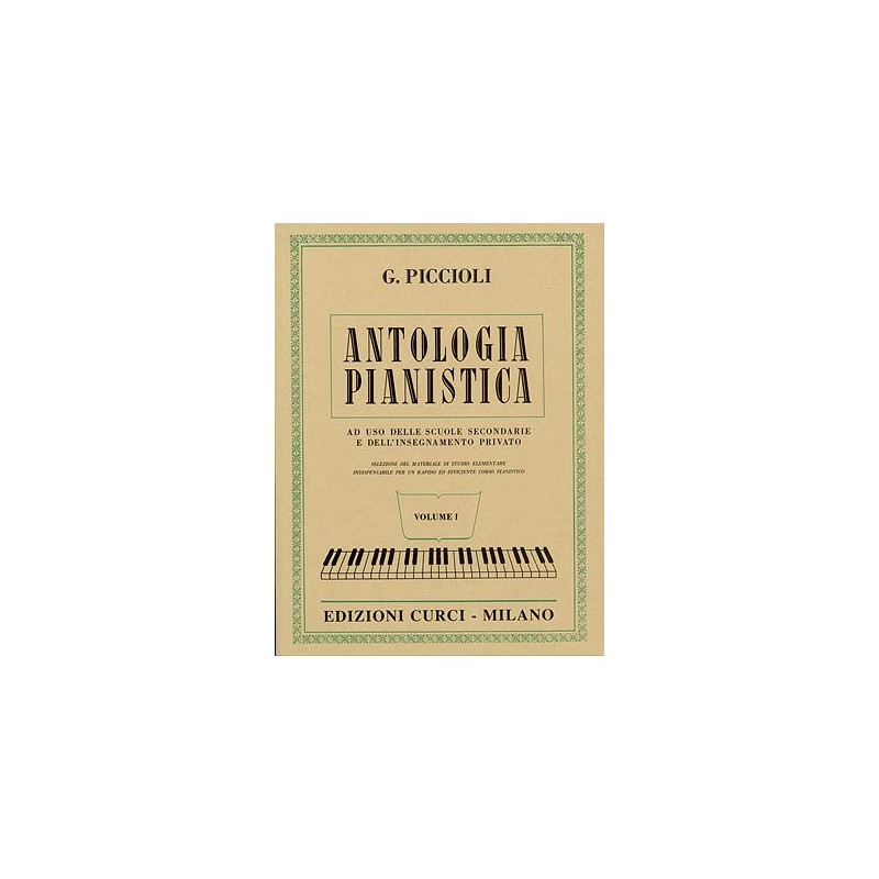 Antologia Pianistica - Giuseppe Piccioli Vol. 1