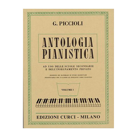 Antologia Pianistica - Giuseppe Piccioli Vol. 1