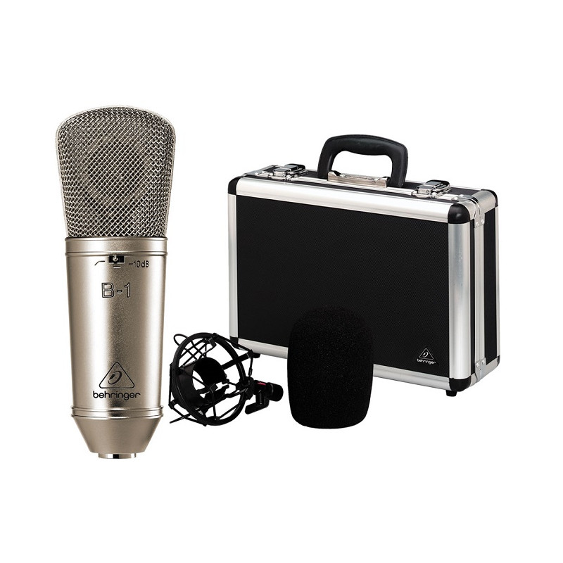 Behringer microfono a condensatore B1 con custodia e sospensione