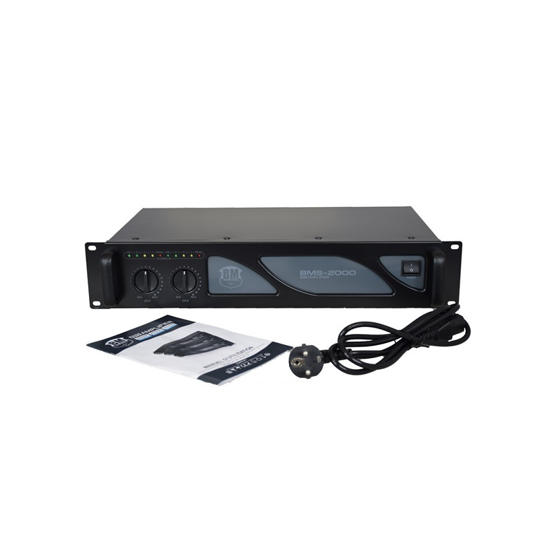 BMS2000 Amplificatore 2 x 400W