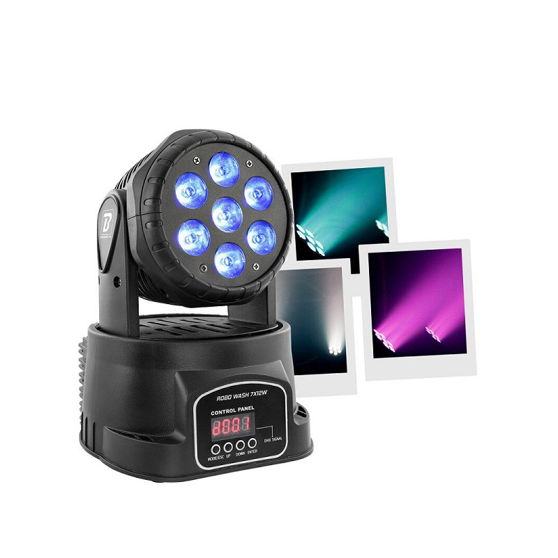 BOOMTONE DJ ROBO WASH 7X12W