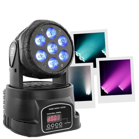 BOOMTONE DJ ROBO WASH 7X12W