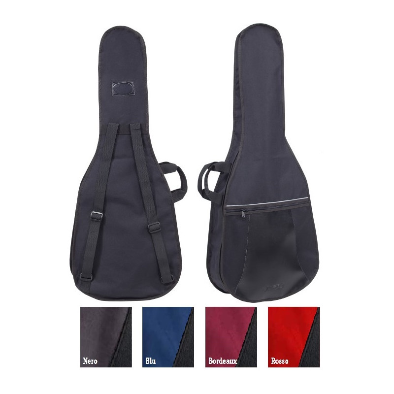 BORSA PER CHITARRA CLASSICA 3/4 Bordeaux