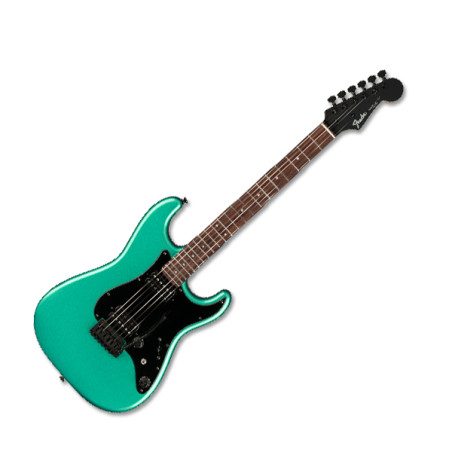 Boxer Stratocaster HH Rosewood Fingerboard Sherwood Green Metallic