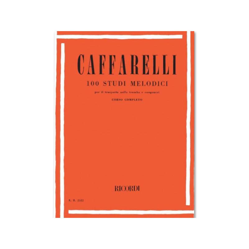 Caffarelli 100 Studi Melodici