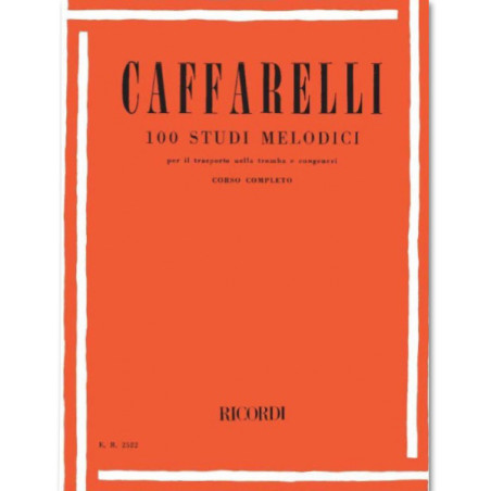 Caffarelli 100 Studi Melodici