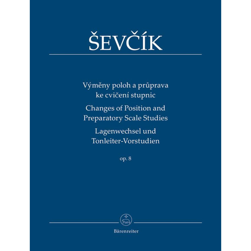 Changing Positions and Prep. Score Studies op. 8 Di Otakar Sevci