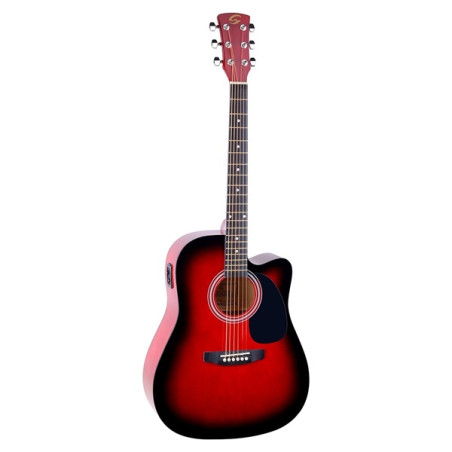 CHITARRA ACUSTICA SOUNDSATION YOSEMITE-DNCE-RDS