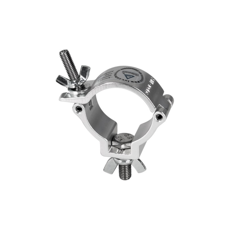 Clamp leggero in alluminio per Truss, design Slim