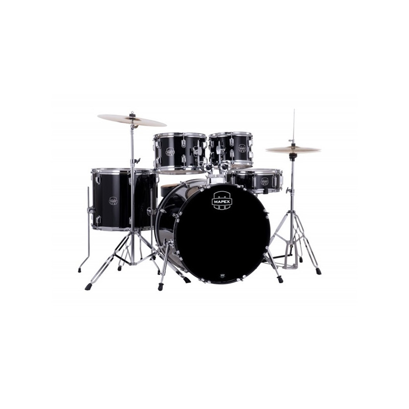 CM5294FTCDK Comet Rock 5 pezzi Dark Black con Hardware e Piatti
