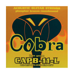 COBRA Muta di corde per chitarra acustica, 011-050
