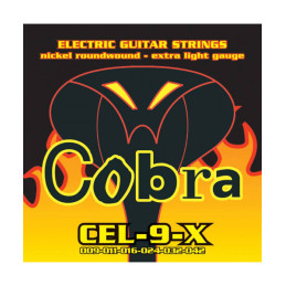 COBRA Muta di corde per chitarra elettrica, 009-042