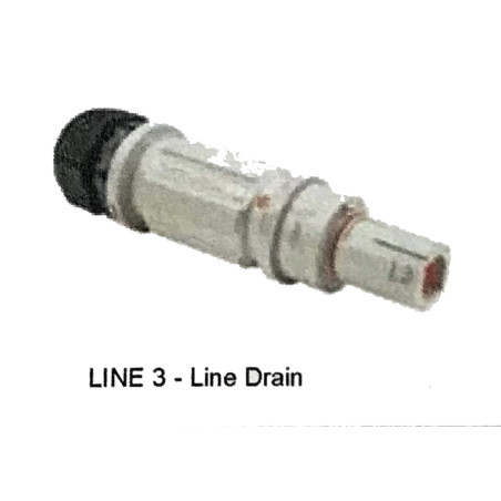 CONNETTORE UNIPOLARE 400A LINE DRAIN GRIGIO L3