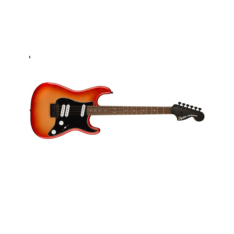 Contemporary Stratocaster Special HT Laurel Fingerboard Black Pickguard Sunset Metallic