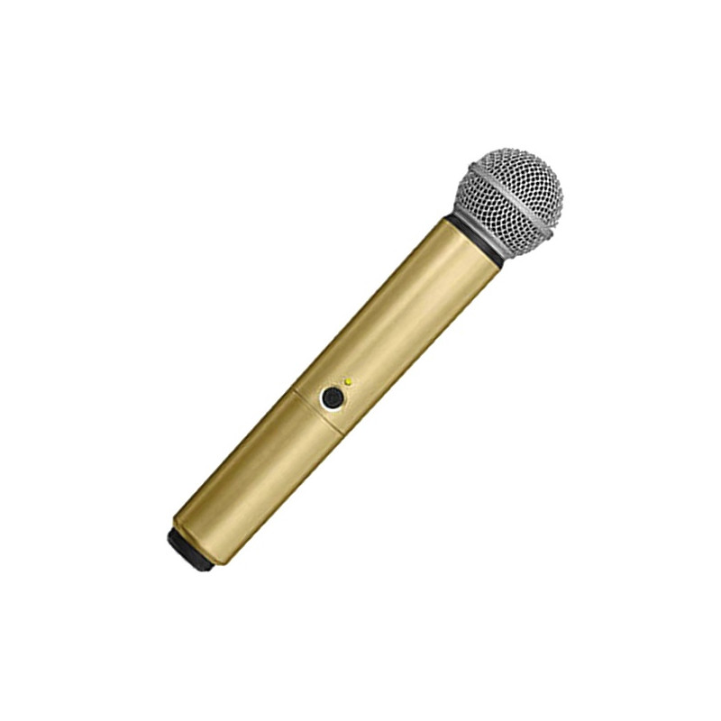 COPERTURA COLORATA DORATO PER TRASMETT.RADIO GLXD SM58-BETA58