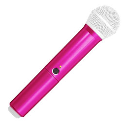 COPERTURA COLORATA ROSA PER TRASMETT.RADIO BLX SM58-BETA58