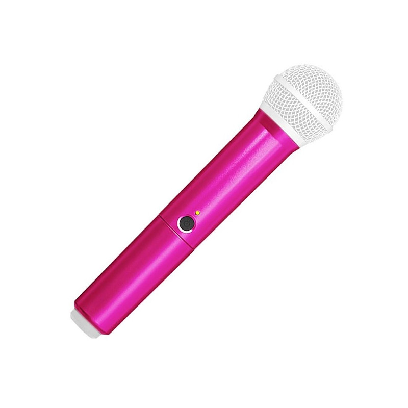 COPERTURA COLORATA ROSA PER TRASMETT.RADIO BLX SM58-BETA58