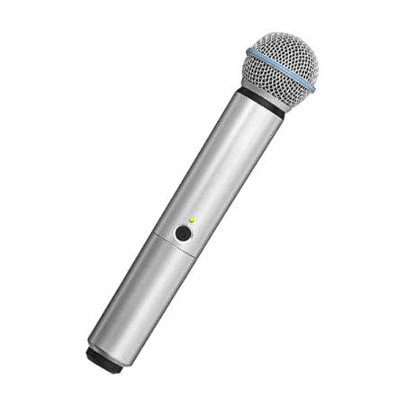 COPERTURA COLORATA SILVER PER TRASMETT.RADIO BLX SM58-BETA58