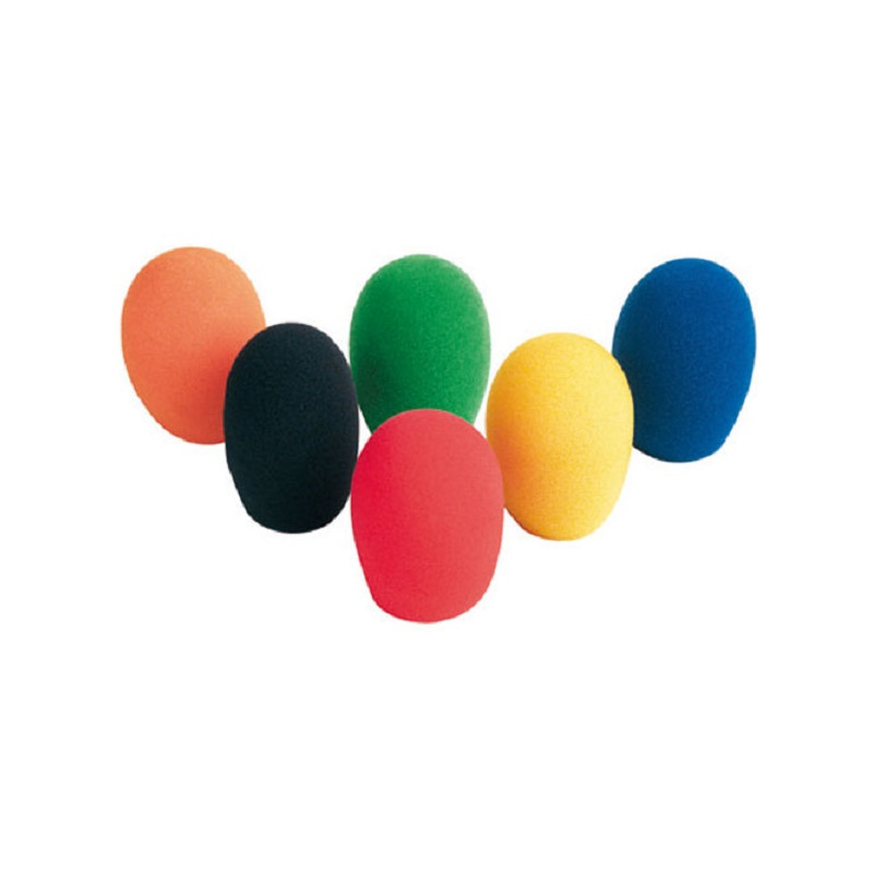 Coperture universali a colori in spugna per microfono.
