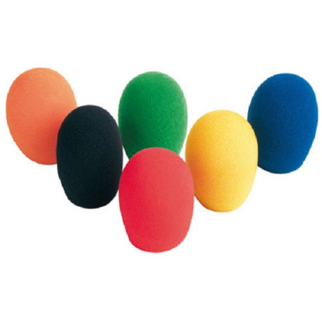 Coperture universali a colori in spugna per microfono.