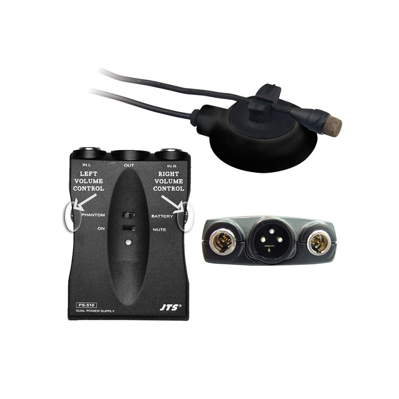 CX-500Du/PS-510Microfono a doppio condensatore omnidirezionale
