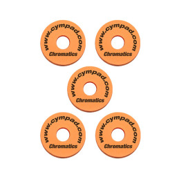 Cympad Optimizer Chromatic per Bell/China/Crash/Splash - Arancione (5 pezzi)