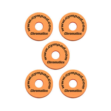 Cympad Optimizer Chromatic per Bell/China/Crash/Splash - Arancione (5 pezzi)