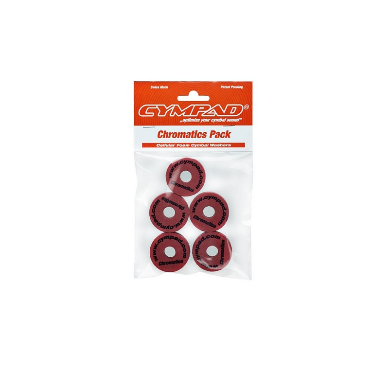 Cympad Optimizer Chromatic per Bell/China/Crash/Splash - Crimson (5 pezzi)