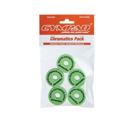 Cympad Optimizer Chromatic per Bell/China/Crash/Splash - Verde (5 pezzi)