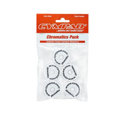 Cympad Optimizer Chromatic per Bell/China/Crash/Splash -Bianco (5 pezzi)