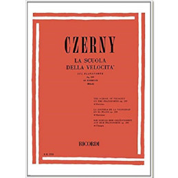 CZERNY LA SCUOLA DELLA VELOCITA' OP 299