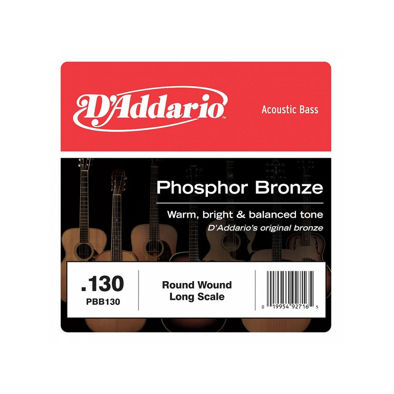 D'Addario EXP PBB130 singola pe basso acustico
