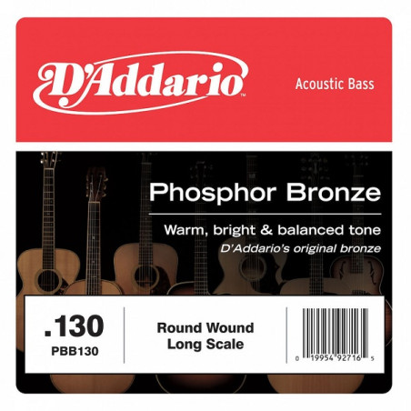 D'Addario EXP PBB130 singola pe basso acustico