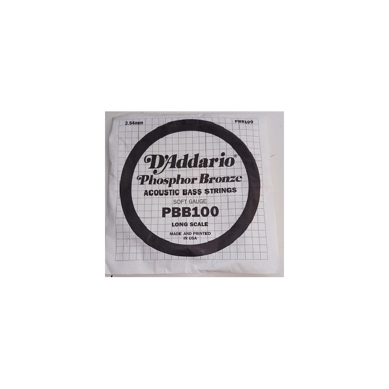 D'Addario PBB100 singola pe basso acustico
