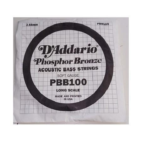 D'Addario PBB100 singola pe basso acustico