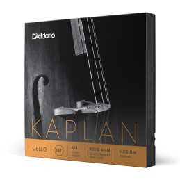 DADDARIO ORCHESTRAL IT KS510 4/4M SET DI CORDE D'ADDARIO KAPLAN PER VIOLONCELLO, SCALA 4/4, TENSIONE MEDIA