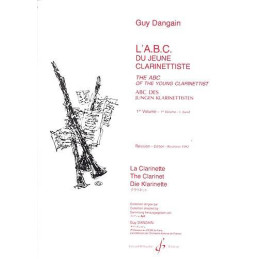 DANGAIN G. ABC DU JEUNE CLARINETTISTE VOL. 1