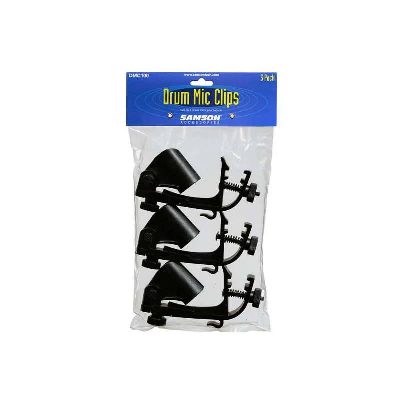 DMC100 CLIP PER MICROFONO BATTERIA 3PZ