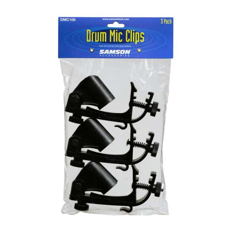 DMC100 CLIP PER MICROFONO BATTERIA 3PZ