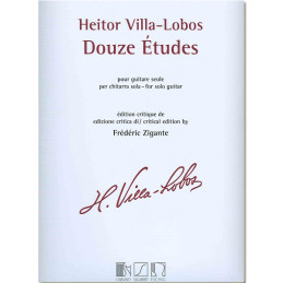 Douze Études pour guitare seule